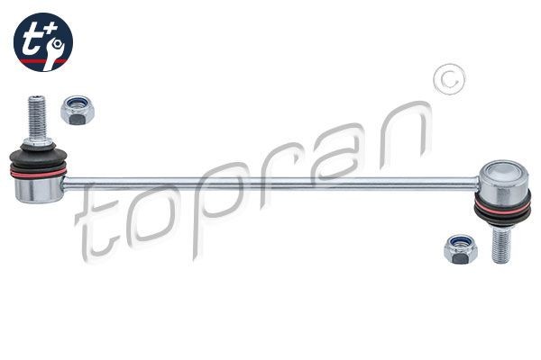 TOPRAN 407 991 Anti-roll bar link Front Axle Right, t+, with nut