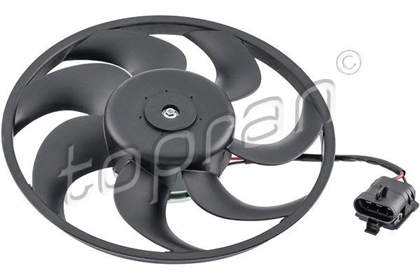 original Opel Astra G Coupe Cooling fan TOPRAN 208 167