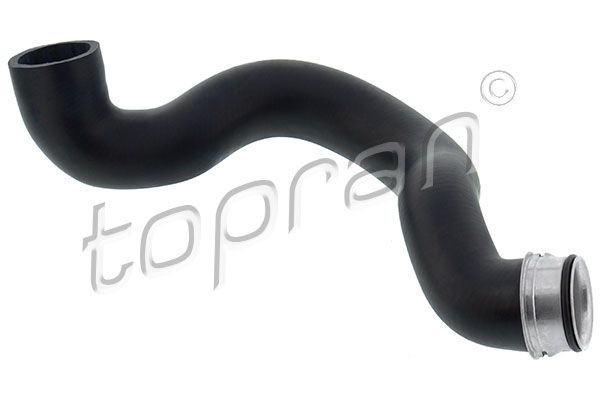 408 080 TOPRAN Coolant hose MERCEDES-BENZ Radiator, Upper Right, Rubber with fabric lining