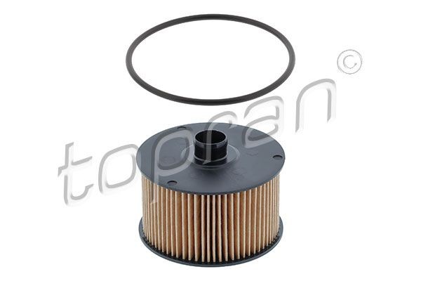 701 062 TOPRAN Oil filters RENAULT with seal, Filter Insert