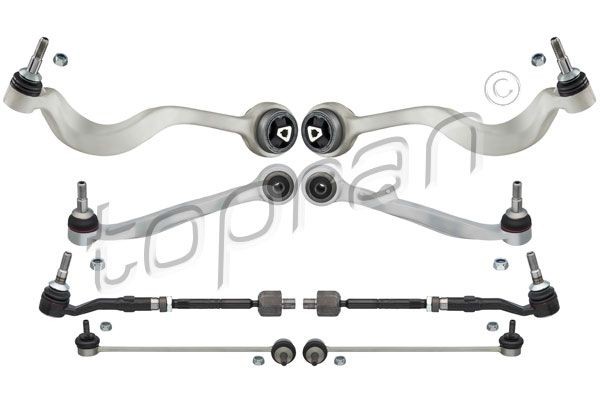 TOPRAN Suspension arm kit rear and front BMW 5 Saloon (E60) new 502 185