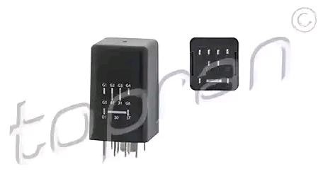 TOPRAN 115 859 VW PASSAT 2014 Glow plug control module