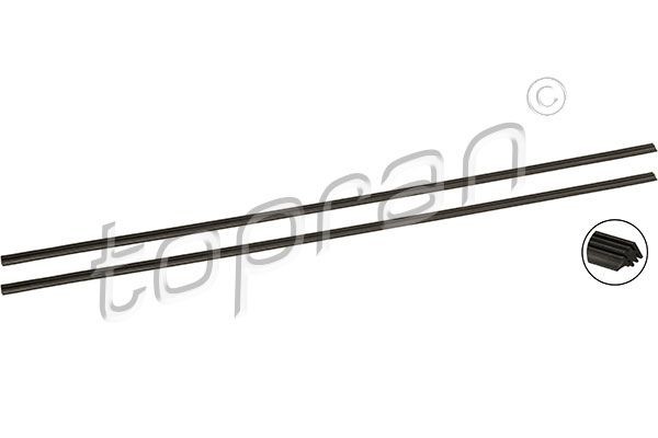V99-6163 VAICO Gommino tergicristallo 610mm, posteriore, anteriore, Qualità  de VAICO originale ▷ AUTODOC prezzo e recensioni