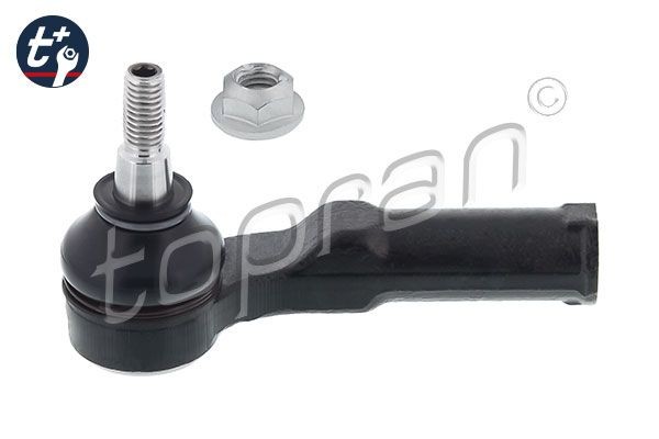 TOPRAN 304 498 Track rod end M 10 x 1,5 mm, t+, Front Axle Left, with nut