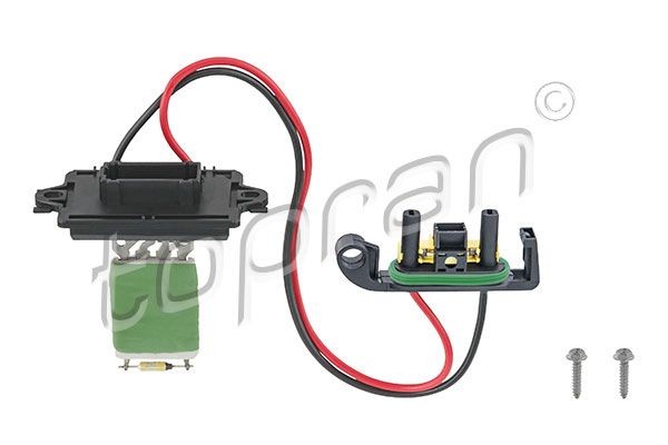 701 060 001 TOPRAN 701060 Blower motor resistor RENAULT Megane II Saloon (LM) 1.9 dCi 131 hp Diesel 2014 price