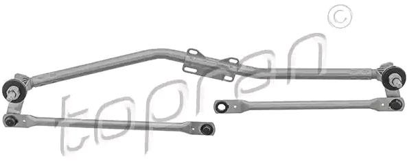TOPRAN 408 872 Wiper Linkage for left-hand drive vehicles, Vehicle Windscreen, without electric motor