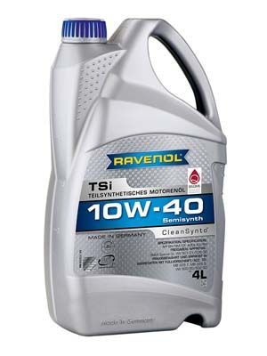 RAVENOL TSi 1112110-004-01-999 Engine oil 10W-40, 4l, Part Synthetic Oil