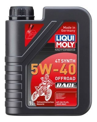 LIQUI MOLY Motorbike 4T Synth, Offroad Race 3018 Engine oil 5W-40, 1l