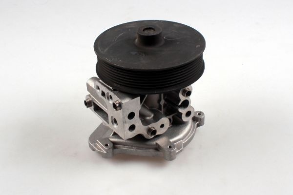 GK 980794 Water pump with V-ribbed belt pulley, with seal, Mechanical, Water Pump Pulley Ø: 130 mm, single-part housing