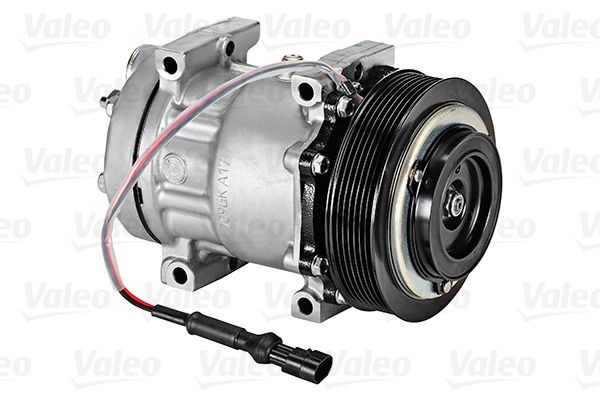 VALEO 813027 Air conditioning compressor SD7H15, 12V, PAG 46, R 134a, with PAG compressor oil