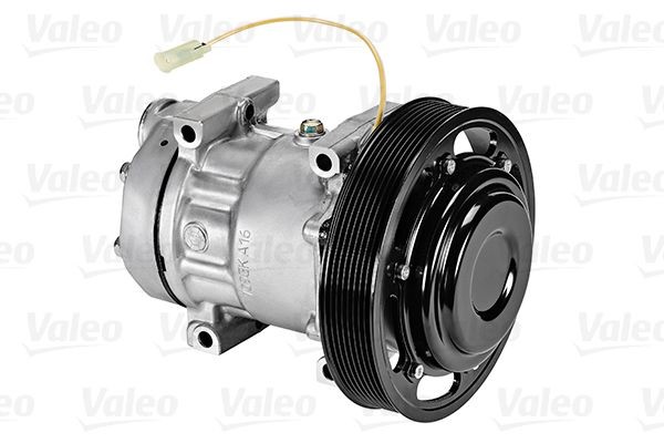 VALEO SD7H15, 24V, PAG 46, R 134a, with PAG compressor oil Belt Pulley Ø: 175mm, Number of grooves: 8 AC compressor 813046 buy