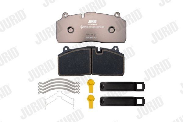 JURID Brake pad kit 2927404420