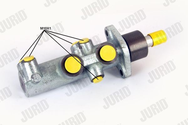 133038J JURID Brake master cylinder PEUGEOT Ø: 25,4 mm, Grey Cast Iron