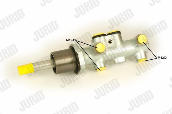 133063J JURID Brake master cylinder FIAT Ø: 20,6 mm, Grey Cast Iron