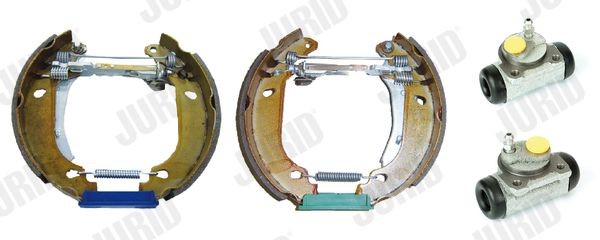 381135J JURID Drum brake kit RENAULT with accessories, with wheel brake cylinder