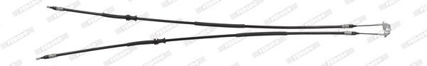 Great value for money - FERODO Hand brake cable FHB433014