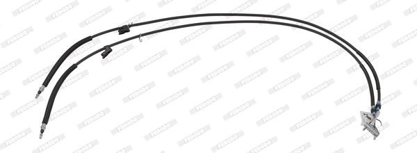 Great value for money - FERODO Hand brake cable FHB433109