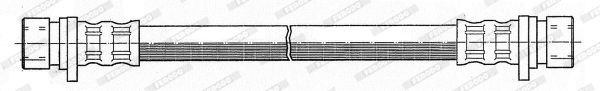 FERODO 305 mm, F 10X1 Length: 305mm, Thread Size 1: F 10X1, Thread Size 2: F 10X1 Brake line FHY3214 buy