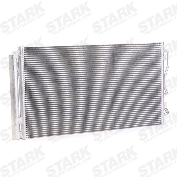STARK SKCD-0110390 Air condenser with dryer, 15,3mm, 13,7mm, Aluminium, R 134a, 352mm