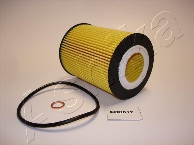 10-ECO012 ASHIKA Filtereinsatz Innendurchmesser: 38mm, Ø: 83mm, Ø: 83mm Ölfilter 10-ECO012 günstig kaufen