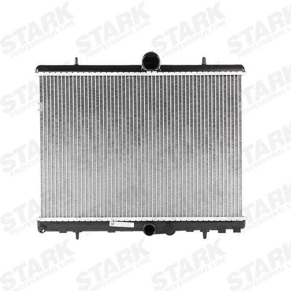 STARK SKRD-0120452 Engine radiator Aluminium, with accessories, Brazed cooling fins