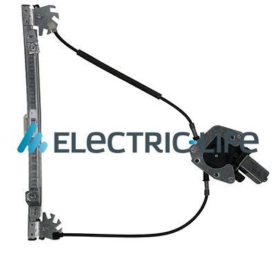 ELECTRIC LIFE ZR RN39 R Window regulator Right, Operating Mode: Electric, with electric motor
