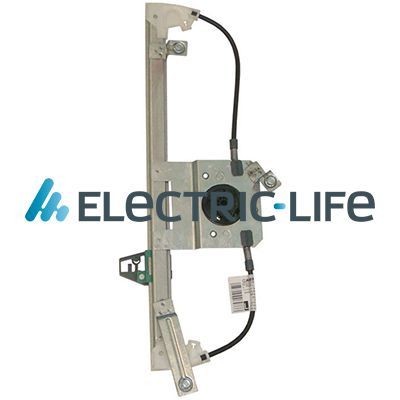 ELECTRIC LIFE ZR RN704 R Window regulator Right Rear, Operating Mode: Electronic, without electric motor, with comfort function
