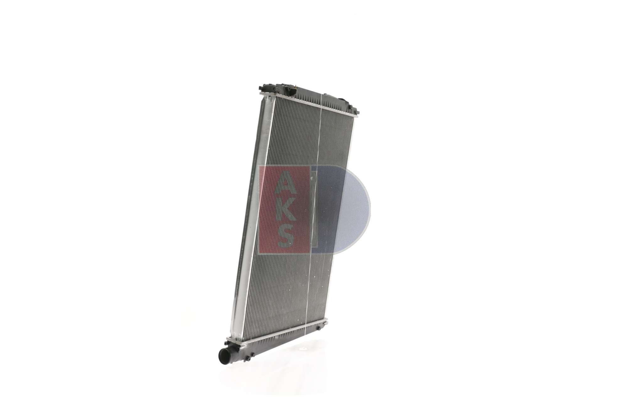 290005S Radiator 290005S AKS DASIS Aluminium, 950 x 618 x 44 mm, without frame, Brazed cooling fins