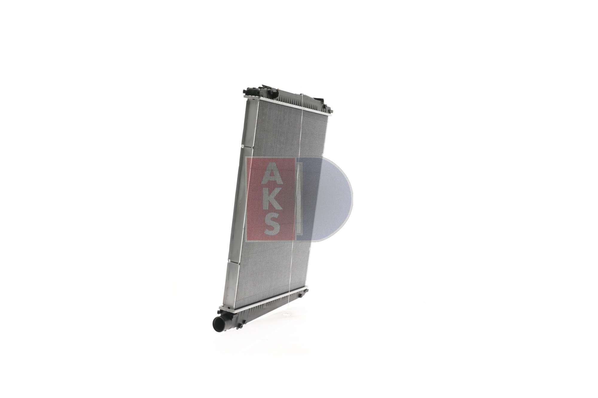 290011S Radiator 290011S AKS DASIS Aluminium, 850 x 618 x 44 mm, without frame, Brazed cooling fins