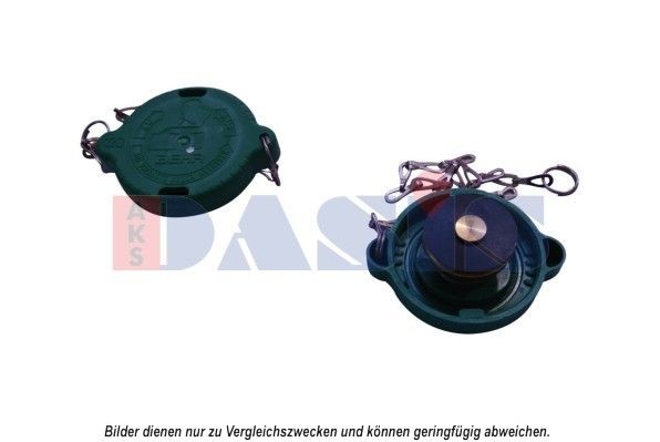 AKS DASIS 750210N Radiator cap Ø: 59mm, 1,2bar