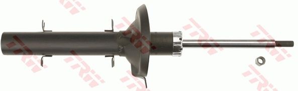 TRW JGM215S Shock absorber Front Axle, Gas Pressure, Ø: 50, Twin-Tube, Suspension Strut, Top pin, M14x1,5, SINGLE