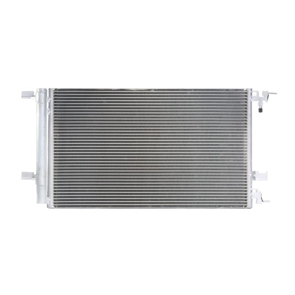 RIDEX 448C0198 Air conditioning condenser with dryer, 667 x 396 x 16 mm, 11,8mm, 8,6mm, Aluminium