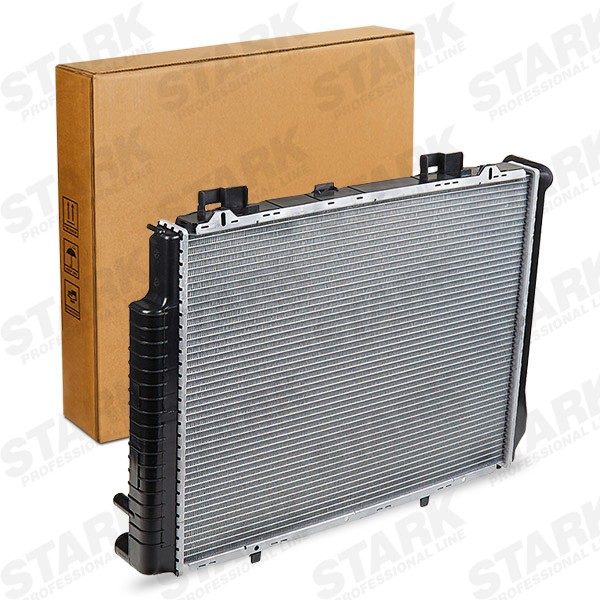 STARK Aluminium, for vehicles with/without air conditioning, with accessories, Mechanically jointed cooling fins Radiator SKRD-0120457 buy