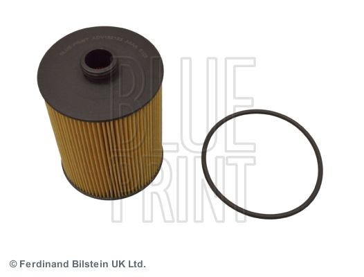 ADV182123 BLUE PRINT Oil filters SKODA with seal ring, Filter Insert