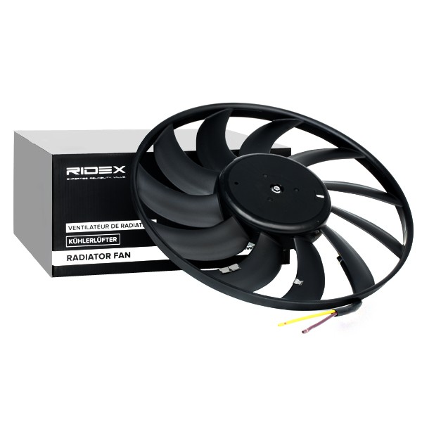 RIDEX Ø: 383 mm, 12V, 400W, Electric, without radiator fan shroud Cooling Fan 508R0077 buy