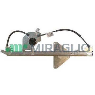 MIRAGLIO 30/1394 Window regulator Left, Operating Mode: Electronic, without electric motor, with comfort function
