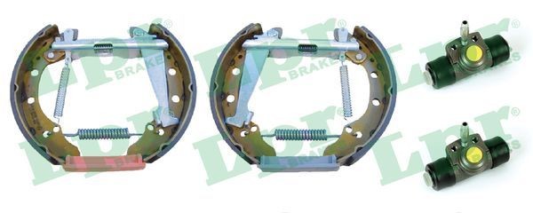 LPR OEK326 Brake set, drum brakes AUDI A4 in original quality