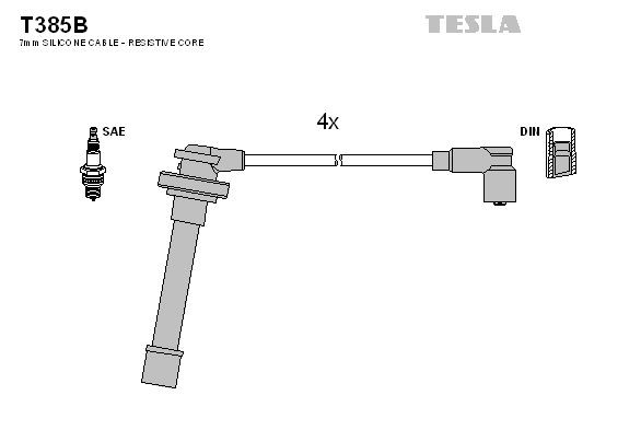 TESLA T385B Ignition Cable Kit 2244099B00