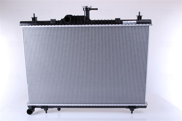 NISSENS 637643 Engine radiator Aluminium, 444 x 673 x 26 mm, Brazed cooling fins