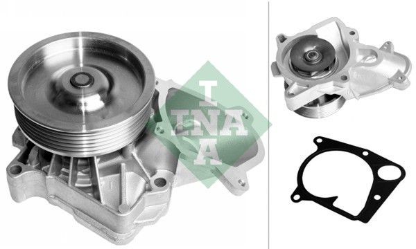 INA with belt pulley, with seal, for v-ribbed belt use Water pumps 538 0084 10 buy