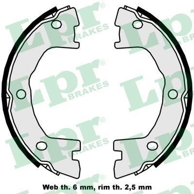 LPR 09250 Handbrake shoes IVECO experience and price