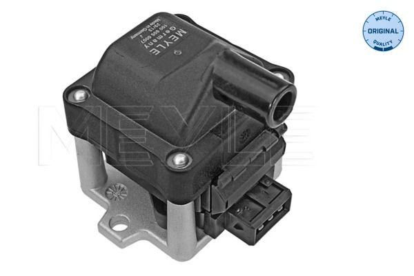 MEYLE 100 905 0007 Ignition coil 3-pin connector, Connector Type, saw teeth, for vehicles with distributor