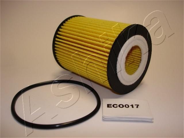 ASHIKA Filter Insert Inner Diameter: 27mm, Inner Diameter 2: 9mm, Ø: 62mm Oil filters 10-ECO017 buy