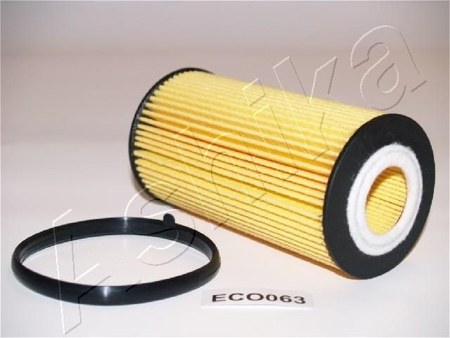 Original ASHIKA Oil filter 10-ECO063 for AUDI A3