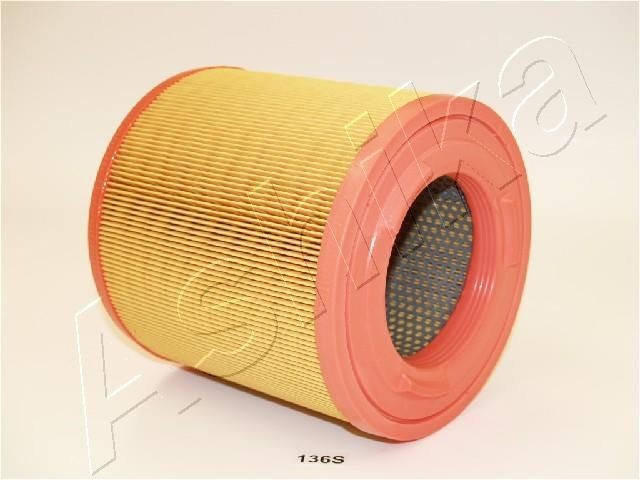 ASHIKA 20-01-136 Air filter 184mm, 173mm, Filter Insert