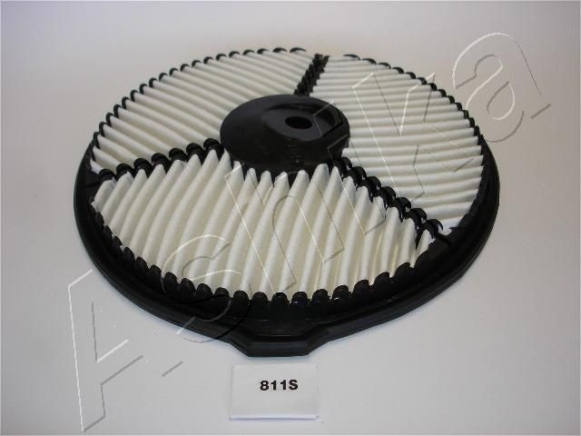 ASHIKA 20-08-811 Air filter 33,4mm, 242,2mm, Filter Insert