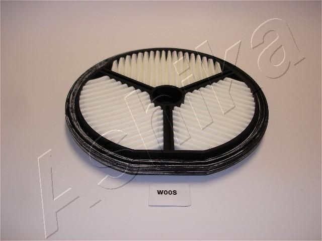 ASHIKA 20-W0-000 Air filter 30,7mm, 222,5mm, Filter Insert