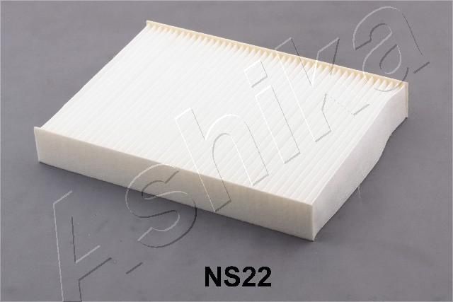 21-NS-NS22 ASHIKA Filtereinsatz Breite: 180mm, Höhe: 35mm, Länge: 250mm Innenraumfilter 21-NS-NS22 günstig kaufen