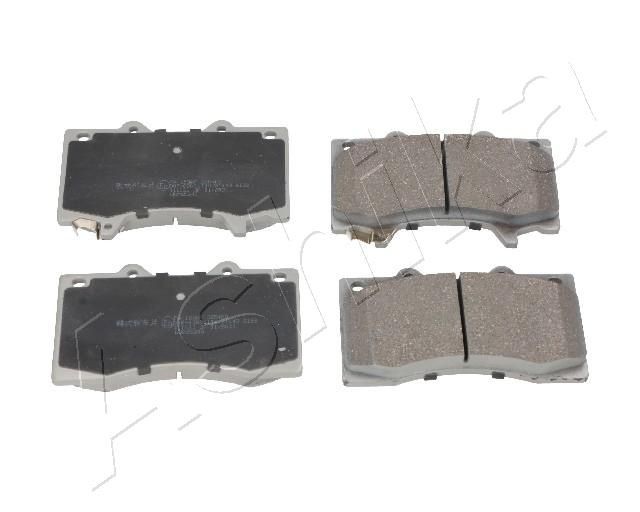 ASHIKA Front Axle Height: 81mm, Thickness: 17mm Brake pads 50-01-158 buy