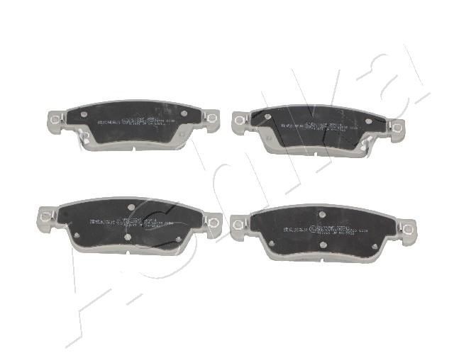 ASHIKA Front Axle Width: 58,5mm, Thickness: 16mm Brake pads 50-01-162 buy